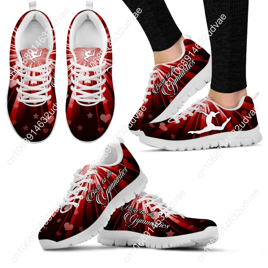 Yellow And Black Color Contrast Design Line Dance Sneakers Comfortable Breathable Shoes Knitted Shoes Zapatos Planos