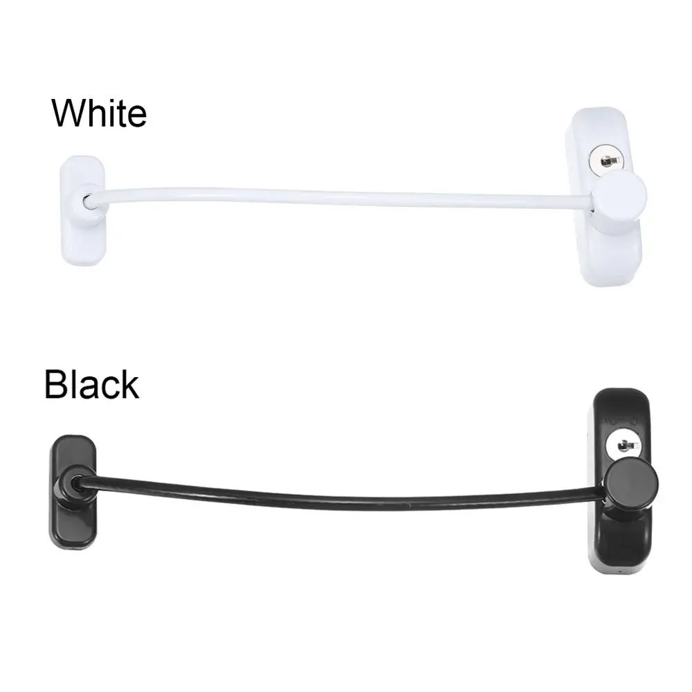 Window Security Cable Lock Restrictor for Home Safety