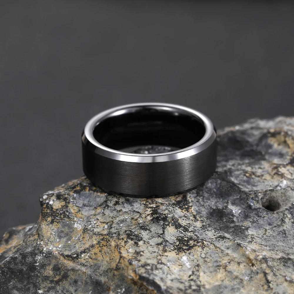 Men Ceramic Ring 8mm/6mm/4mm Lovers Wedding Band Engagement Ring Matte Male Never Fade Bague Homme engagement rings,wedding rings,couple rings,finger rings,fashion rings,fashion ring