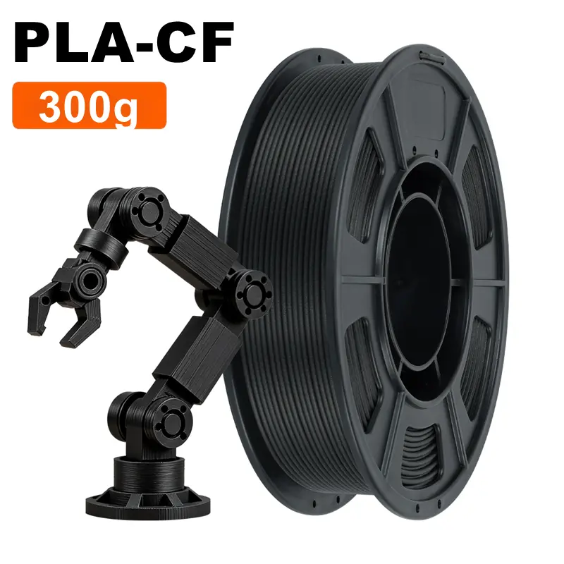 KINGROON Carbon Fiber PLA PETG Nylon Filament 1.75mm 0.3KG (NOT 1KG), High Strength PLA-CF PETG-CF PA-CF For 3D Printer, 300g image 7
