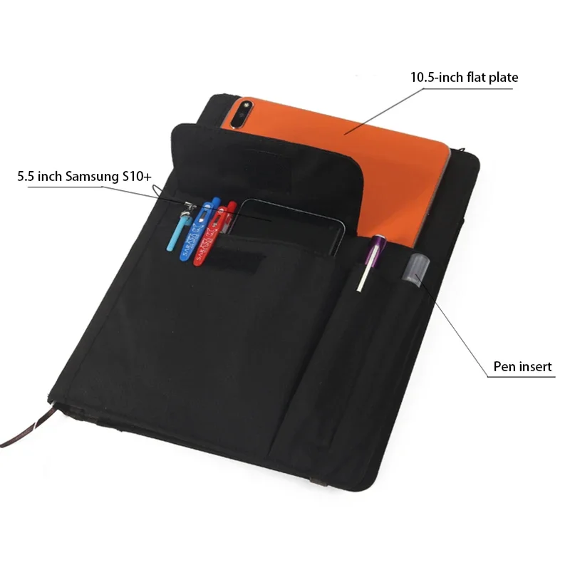 Japan LIHIT LAB portable multi-layer test paper storage bag Waterproof A5/B5 Multi-function storage bag Account book