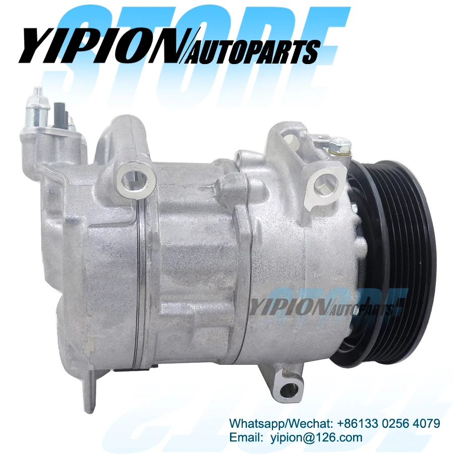 Compressore Ac 5 Sel09C Per Peugeot 208 Citroen C3 Ds3 2012-2016 1608325980 648709 9672247080 4471503940 4471503941 437100-8340