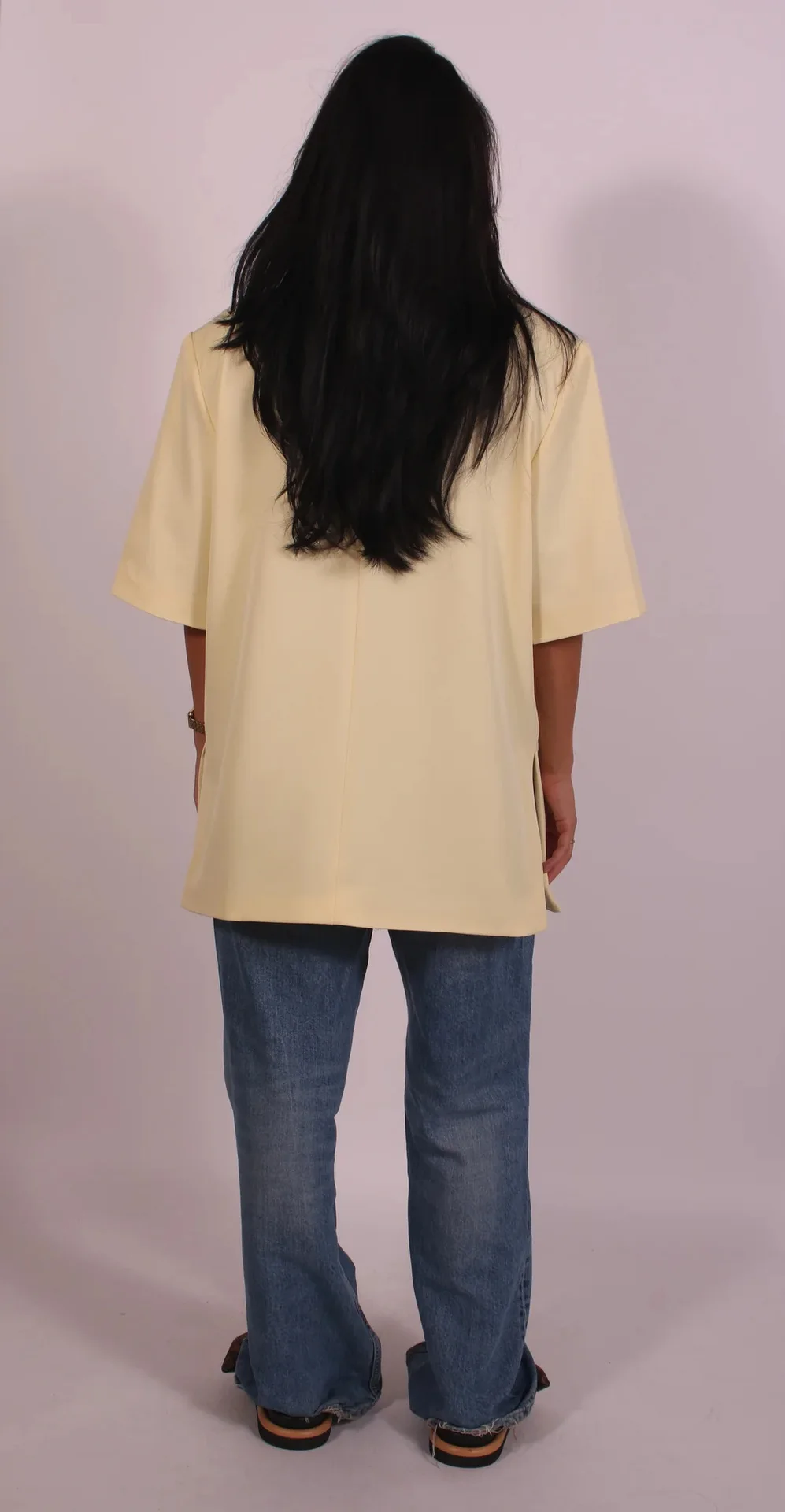 Ladies Loose Blazer Suit Image 12