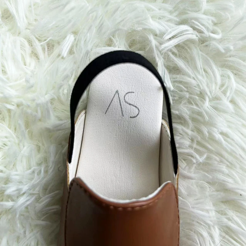 Autumn Kids Shoes Children Outdoor Slides Baby Girls Leather Slippers Toddler Boys Red Brand Flats Princess Dress Slides New 5
