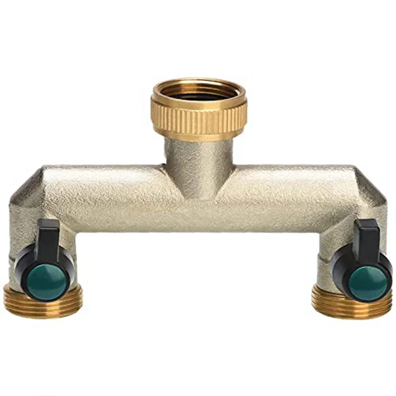 

Spare Parts 2 Path Valve For Garden Kitchen Tap, Brass Water Distributor Twice With A Ball Tap, European Standard Inside