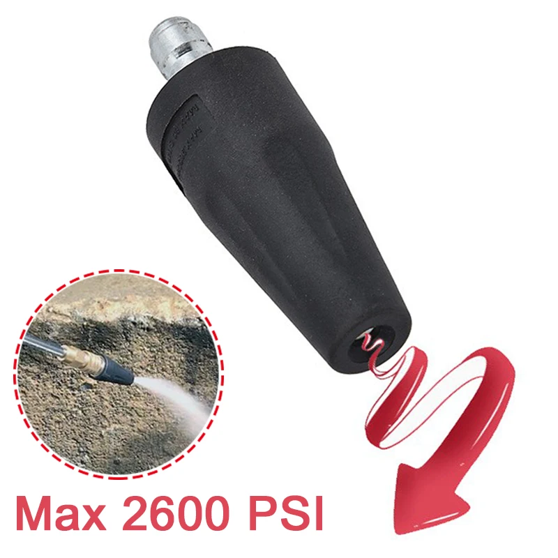 Connettore A Getto Rotante Con Ugello Turbo Universale Per Lavaggio Auto Accessori Per Pistola Ad Acqua Ad Alta Pressione 2600 Psi