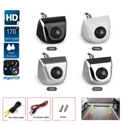 Car Reversing Rear View Screw External CCD High-definition 170° Wide angle Car Night Vision Waterproof Metal Reversing Camera
