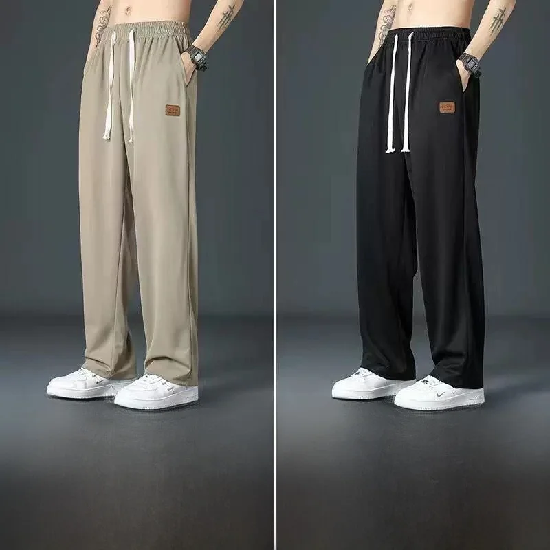 Khaki + black two-piece set