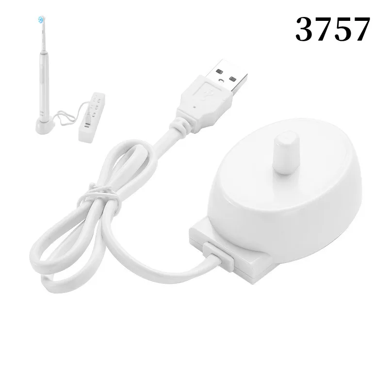 EU/US/USB Plug Replacement For Oral B 3757 Series D12 D20 Electric