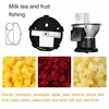 Electric Slicer Thickness Adjustable Restaurant Milk Tea Store Vegetable Cutter  Multi-function Commercial Dicing Machine 2