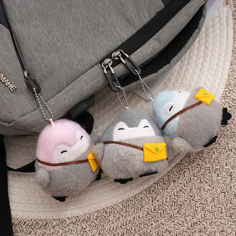 

10CM Plush Toy Cartoon Penguin Small Pendant Plush Keychain Activity Gift Backpack Pendant Plush Animal MINI Penguin Doll