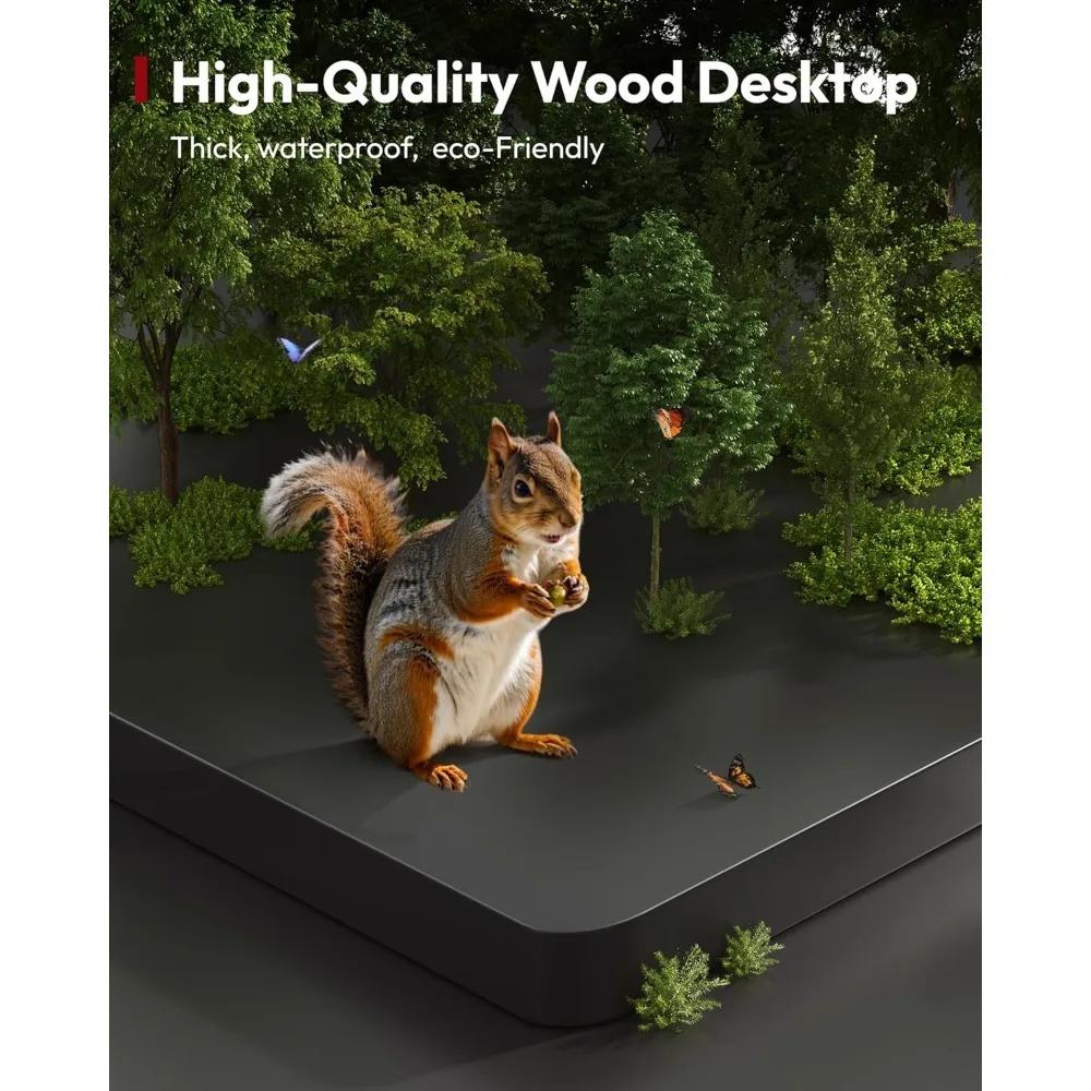 Electric Height Adjustable Standing Desk with Memory Controller 6