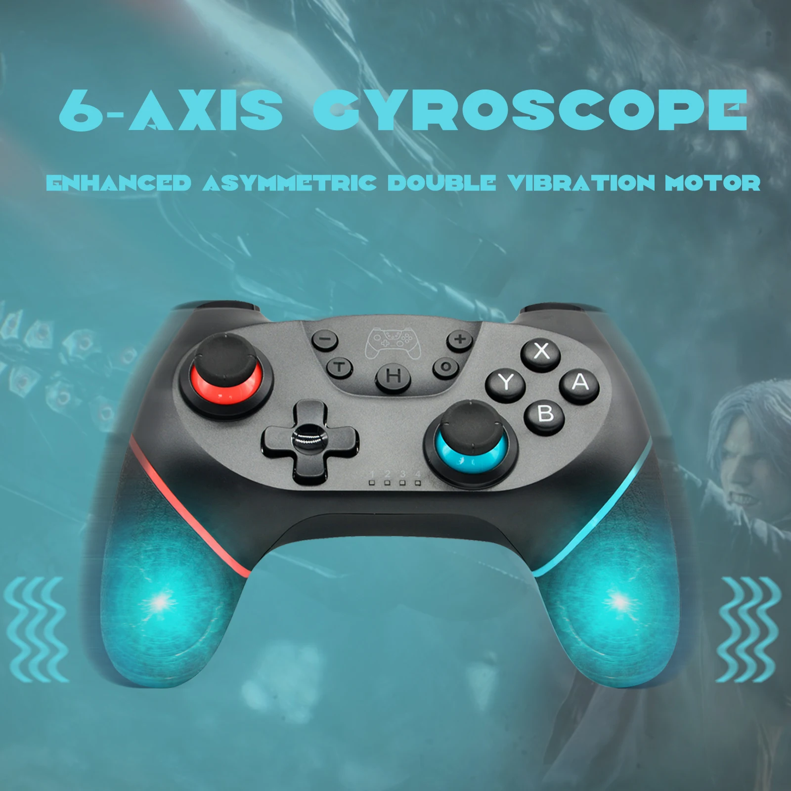 Game Controller BROODIO Compatible Nintendo Switch Controller Wireless Bluetooth For Nintendo Switch Pro OLED Console Control Joystick