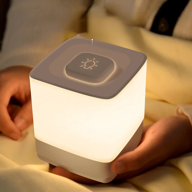 

LED Table Lamp USB Rechargeable Magnetic Three Color Switchable Device Wall Lamp Portable Long Battery Life Bedside Night Light