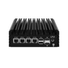 HUNSN Intel N100/ I3 N305,RJ42,Micro Firewall Appliance,Mini PC,Router PC,pFsense Plus,4xIntel 2.5GbE I226-V,2HDMI,DP,TF,Type-C 1