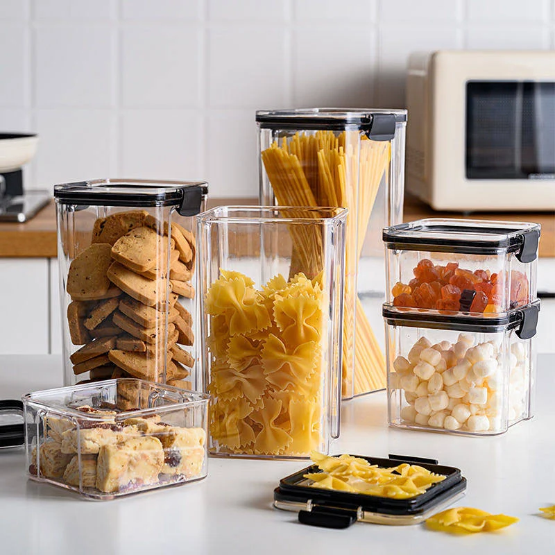 Kitchen Food Container Storage Box Food preservation box Pantry Organizer Breadbasket Fridge Storage Kitchen Organizer Supplies storage box kitchen storage box food storage container food storage box rice storage box