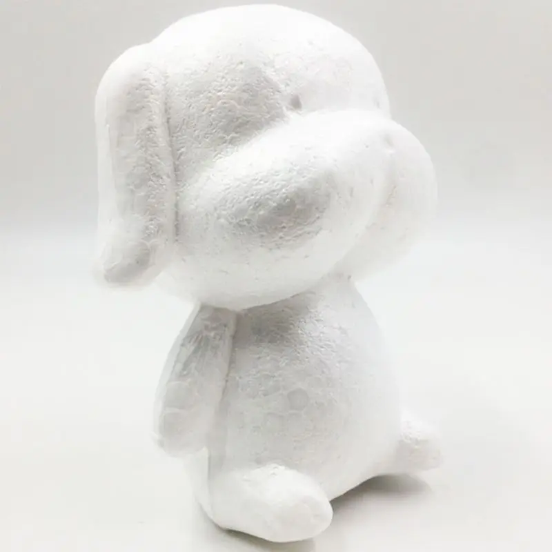 

Polystyrene Foam Handmade Material Pug Model Styrofoam Models For DIY Christmas DropShip