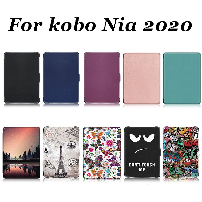 Upgraded Cover for Kobo Nia Case N306 2020 Lightweight Slim Funda Magnetic  Cover Auto Sleep/Wake PU Fabric TPU Back Soft Case - AliExpress