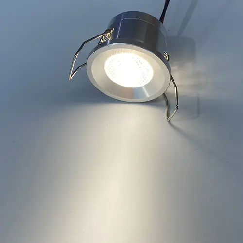 Mini Down Light LED 12V 1W Embedded Small Spotlight Ceiling Kitchen Bathroom Built-in Led Light Lamp Silver, White, Black Shell - Image 7
