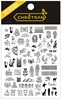 Sherlock TSC-027 3d Nail Art Sticker Slider Stamp Decor For Nails Accessories For Professionals 5