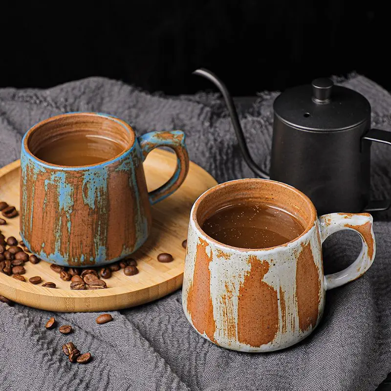 

Japanese Style Ceramic Coffee Cups Mugs Coffeeware 360ml