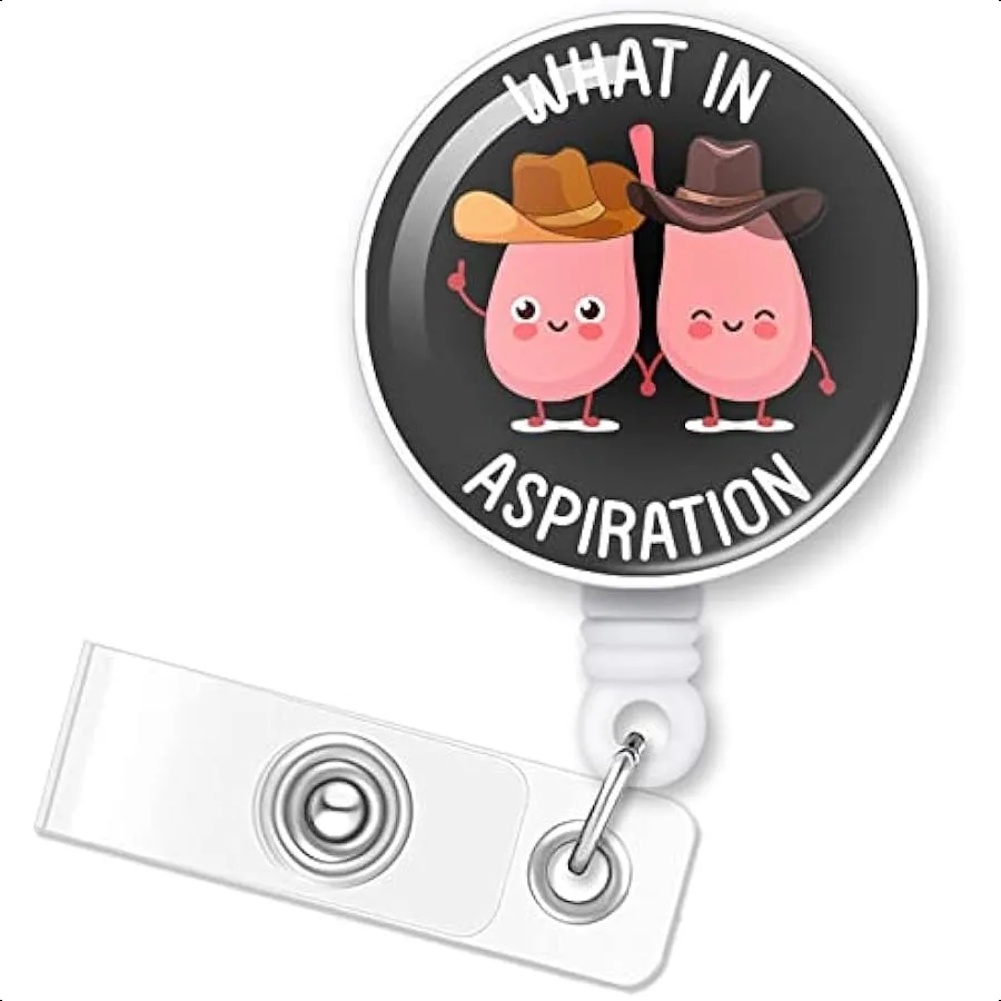 Retractable Badge Holder with Alligator Clip for Professionals