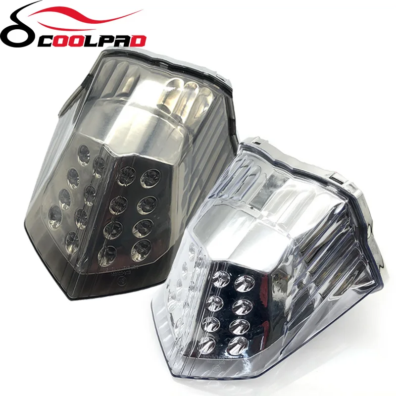 

Motorcycle LED Turn Signal Tail Light Taillight For YAMAHA XJ6 FZ6 Diversion 600 2009 2010 2011 2012 2013 2014