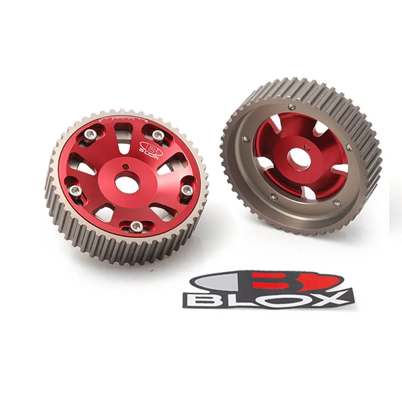 2Pcs Adjustable Cam Gears Pulley Timing Gear for Toyota For Supra 1JZ 2JZ TE IN & EX EP-CG1JZ
