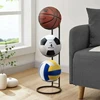 2/3/4/5Layers Basketball Storage Rack Indoor Children Balls Placed Rack Football Volleyball Basketball Holder Balls Metal Stand 4