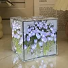 NEW Creative Diy Tulip Flower Sea Cube Three-Dimensional Small Night Lamp Material Package for Girlfriend Couple Girlfriend Gift 1