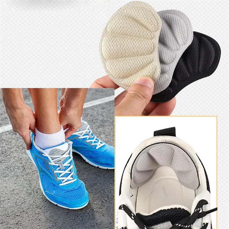 Insoles Heel Pads for Sport Shoes Heel Cushion Insole Heel Patch Insole Heel Cushion Protector Heel Insoles Heel Protector Patches Heel Protector Pads Heel Protector Adjustable Cut Size Back Sticker Antiwear Feet Soft Pad Anti-wear Cushions 6pcs
