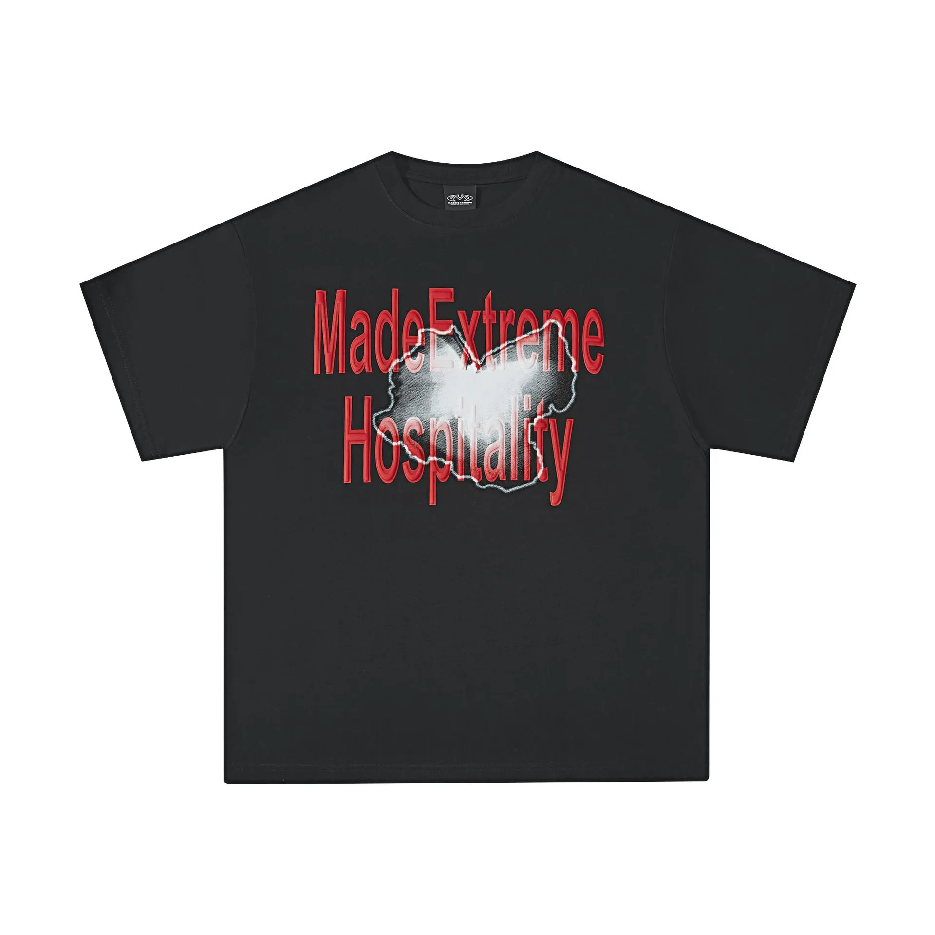 

MADE EXTREME Men Summer T-Shirt 100% Cotton Loose Tees Hip Hop Unisex Oversized Sports T-Shirts
