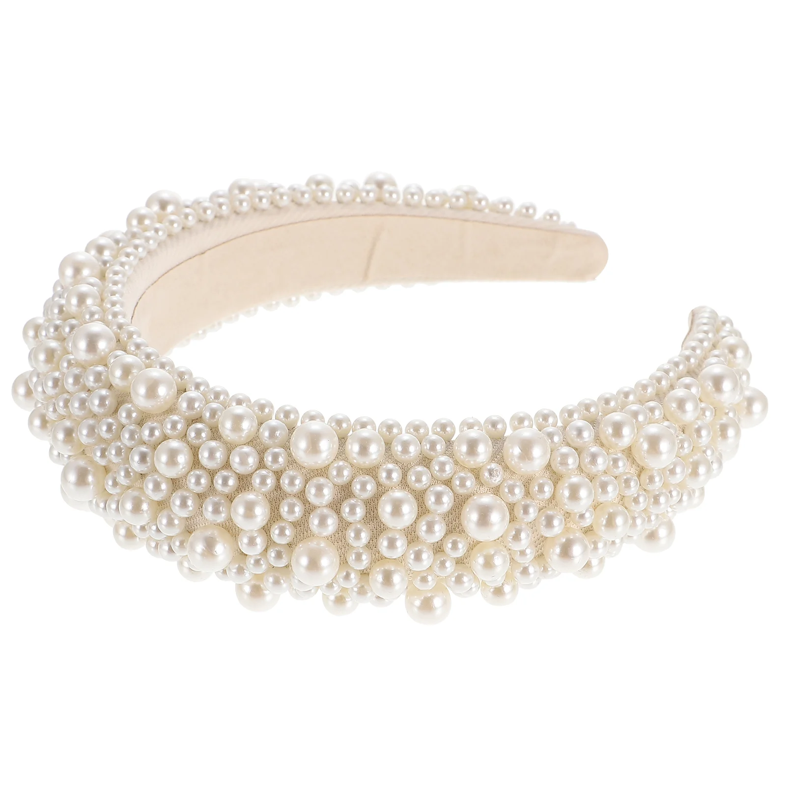 

Luxshiny Women's Fashion Headbands with Pearls, Rhinestones, and Bling String Beads