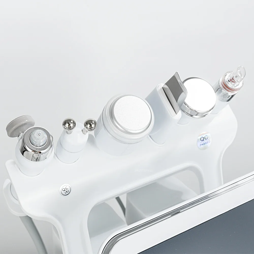New 7 in 1 Hydrogen Oxygen Small Bubble Face Beauty H2O2 Machine Hydro Dermabrasion Rejuvenation Tightening Skin Care Face SPA