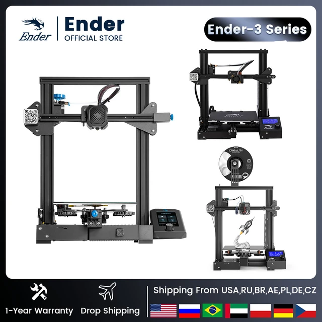 New Creality 3D Printer Ender-3 S1 Pro Ender-3 S1 Plus Ender-3 V2 Neo  CR-touch Auto-Leveling Ender-3 Series FDM Impresora 3d - AliExpress