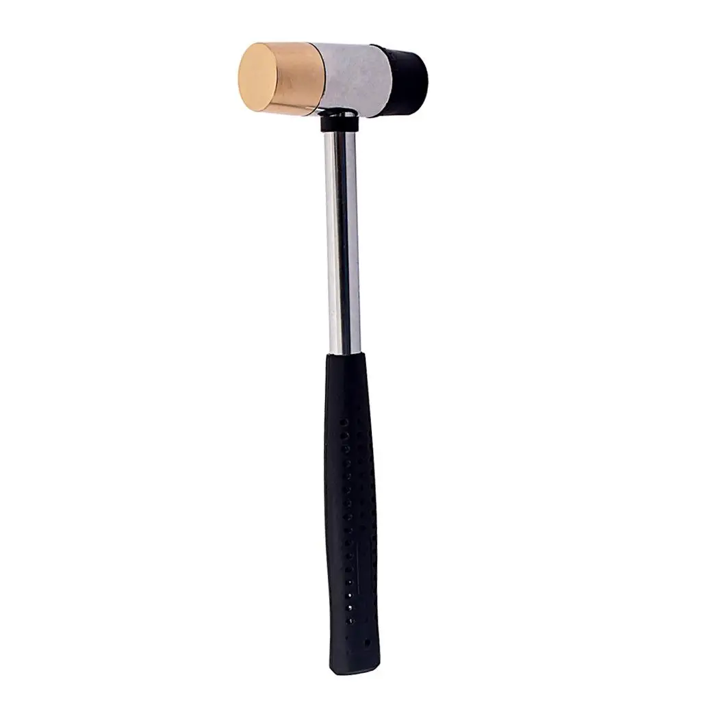 BRASS FRET HAMMER Giutar Luthier Hammer Kit Wood Handle for Fretting Guitar