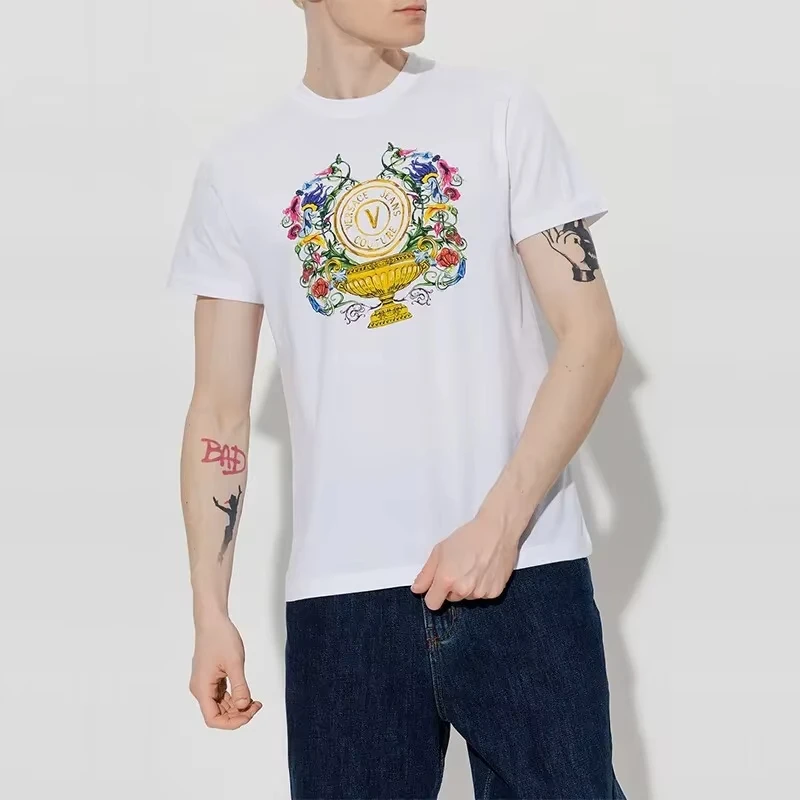 Hot Sale Classic Fashion Men T-shirt Luxury Brand Short Sleeve Tshirt Clothing Designer Tee Women Cotton T Shirt Summer Tops