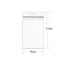 1pcs Waterproof Transparent Card Holder Plastic Id Card Badge Holders Case To Protect Credit Cards Card Protector Cardholder 2