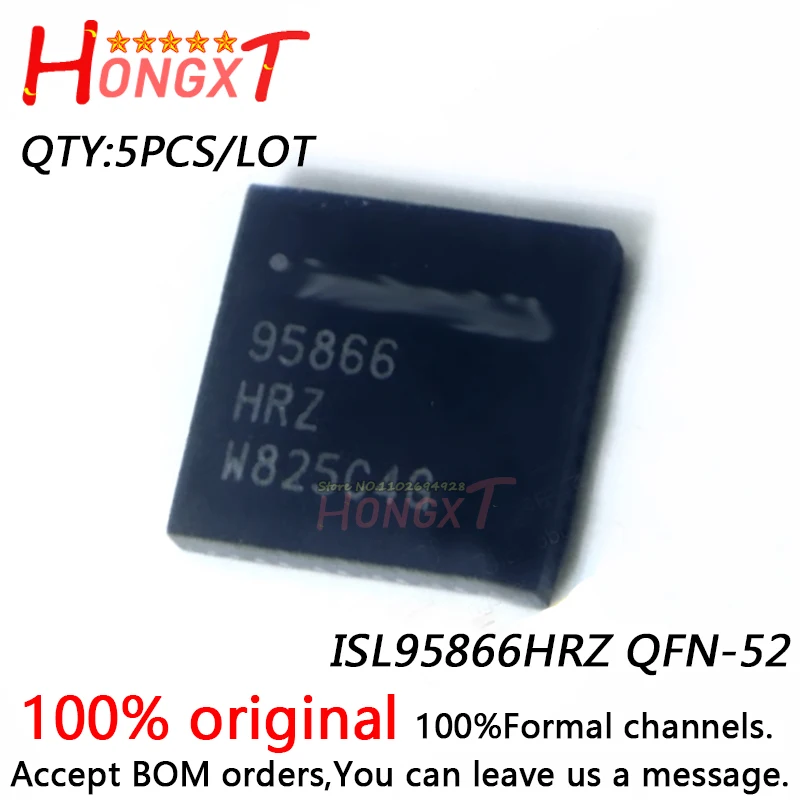 

5 шт., 100% новая модель ISL95866HRZ QFN-52.