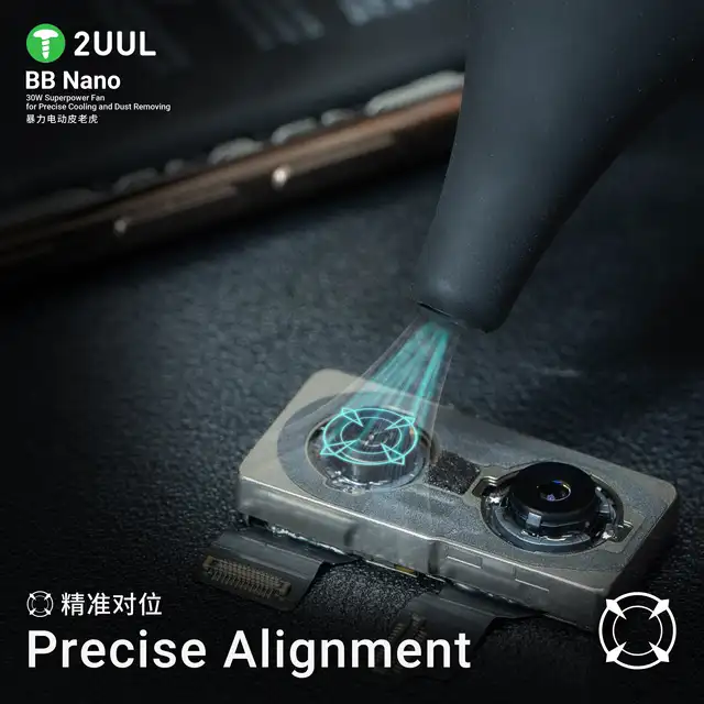 مروحة توربو 2UUL Nano Superpower (30W) للتبريد والتنظيف والشفط 5