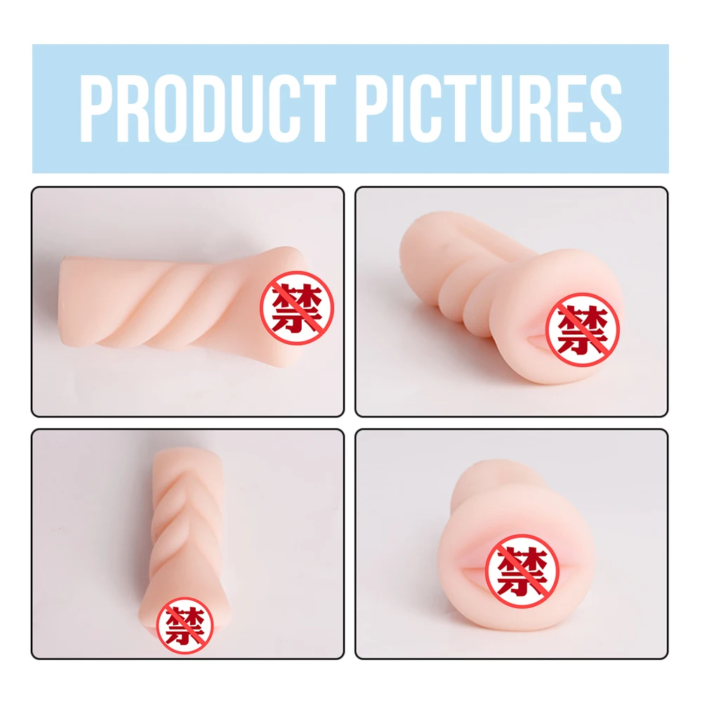 Realistic Male Masturbator Blowjob Toy Pocket Pusssy for Men