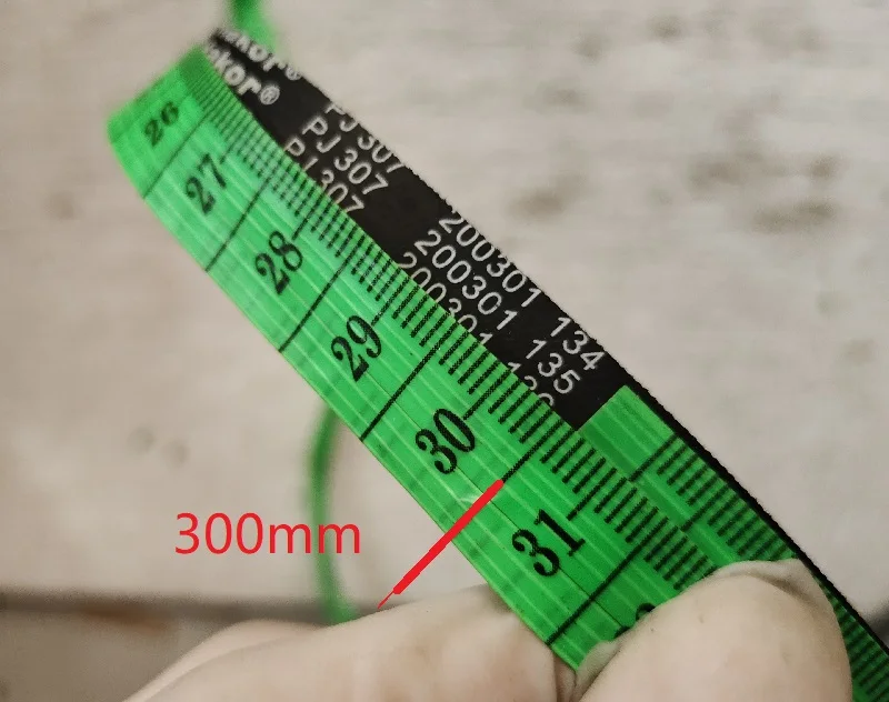 Rubber Belt Transmission Drive Belt PJ307 Rubber Drive belt Mini Conveyor belt for Air Compressor