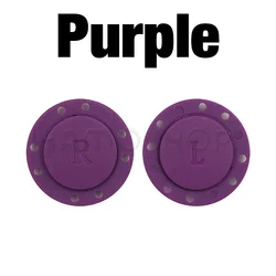 Set of 5 Pairs Invisible Magnetic Buttons for Clothing and Craft Decoration (Purple)