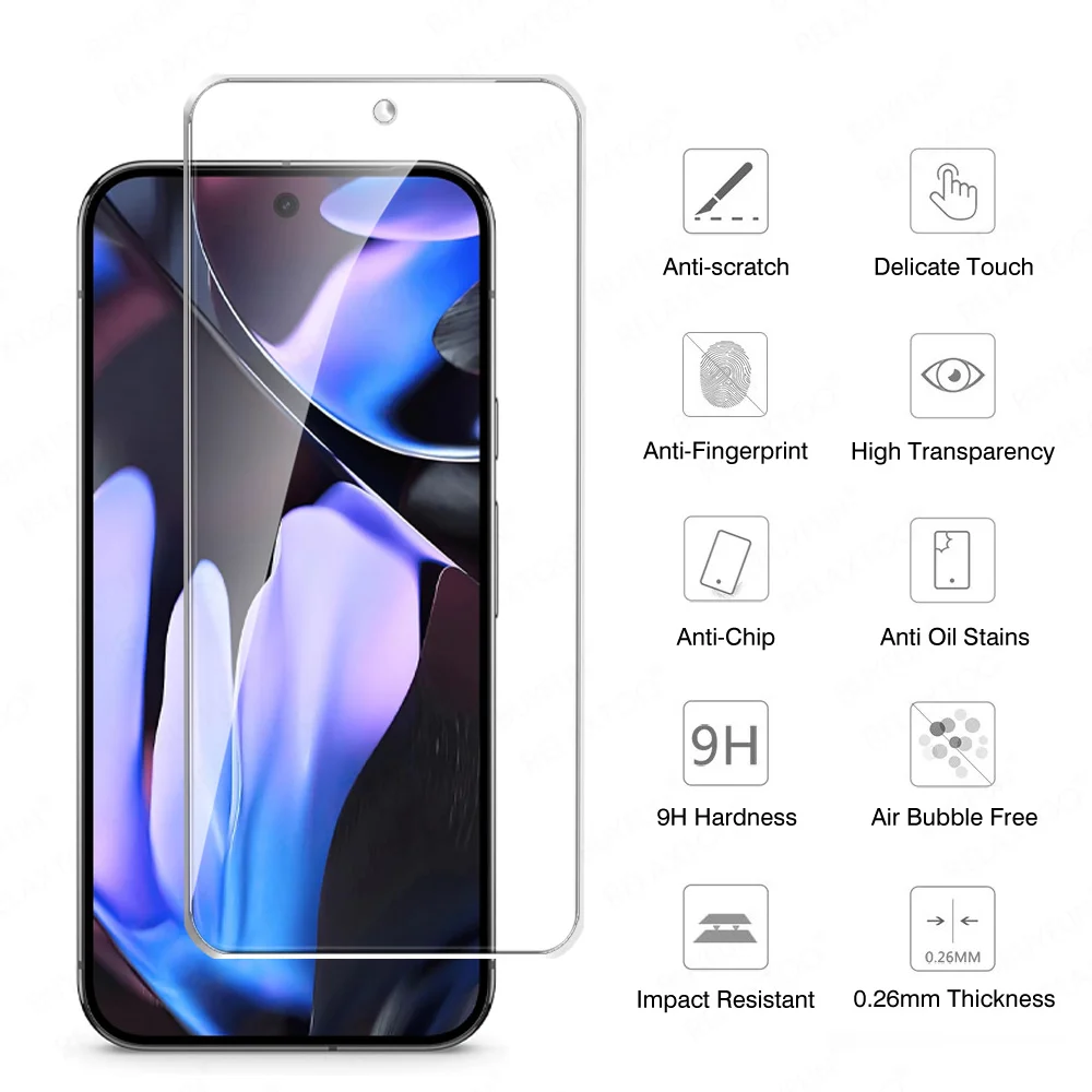 Premium HD Tempered Glass Screen Protector (1-5 Pack)