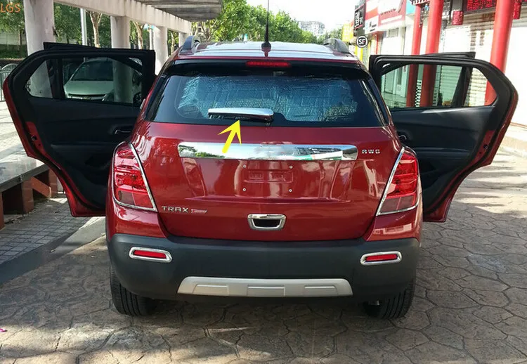 

Высококачественная хромированная задняя крышка стеклоочистителя из АБС-пластика для Chevrolet TRAX 2014-2018, декоративная крышка, защита от царапин, Стайлинг автомобиля