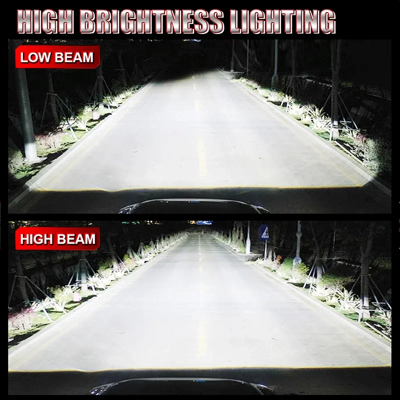 800W 800000LM H7 Led Bulb Canbus Auto 6000K White Turbo H7 Led Fog Light Lamp Plug and Play 360 3D Auto 6000K Super Mini Diodes