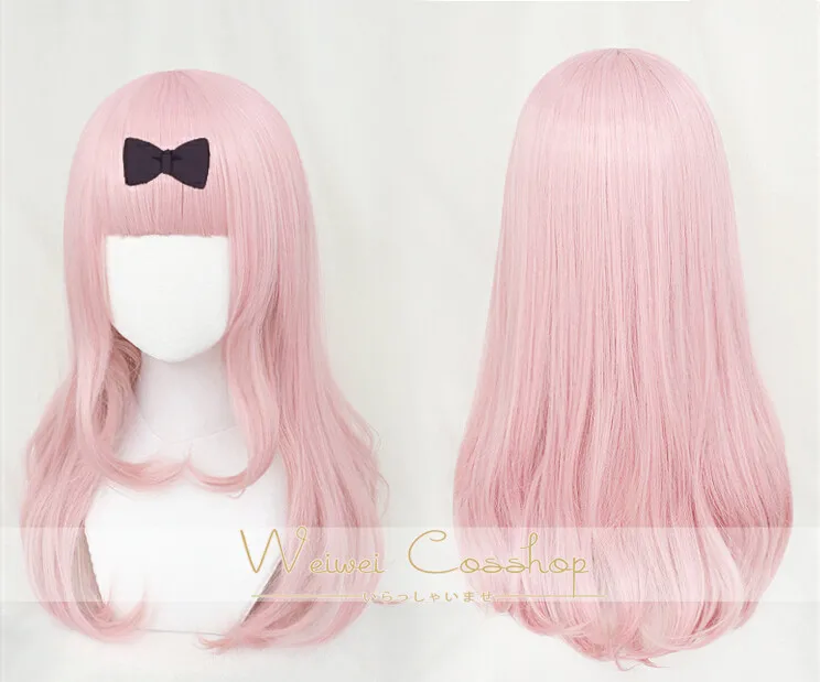 Fujiwara-Chika-Cosplay-Wig-Kaguya-sama-Love-Is-War-55cm-Pink-Cosplay-Costume-Wigs-Wig-Cap