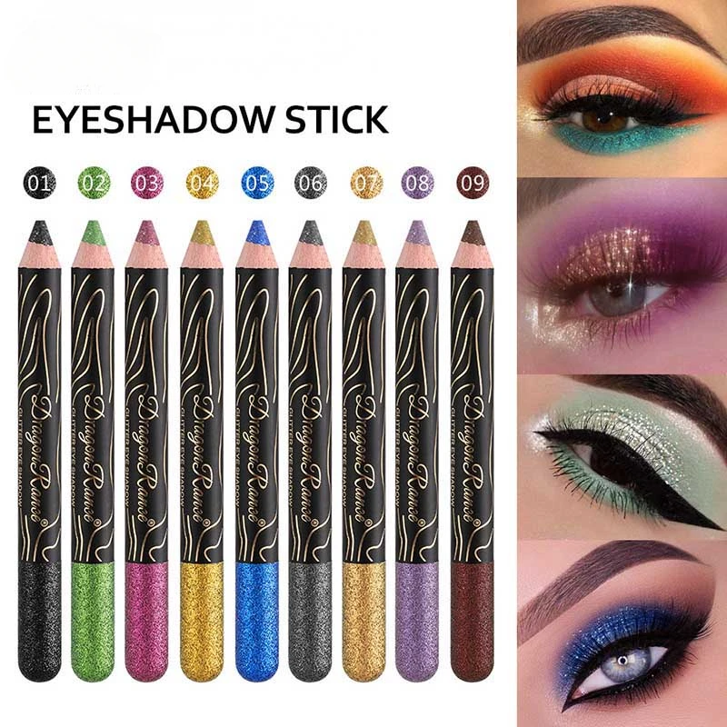 

Lying Silkworm High-gloss Pearl Pen Eye Shadow Stick Eye Shadow Sequin Eyeliner Eye Shadow Pen Wooden Pole Diamond Eye Shadow