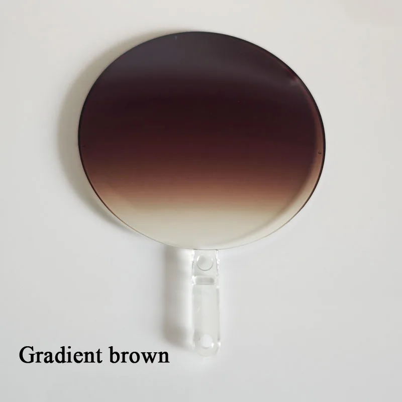Gradient Sunglasses Lenses Tinted Dyeing Series HD UV400 Resin Blue Brown Grey Pink polarized replacement lenses