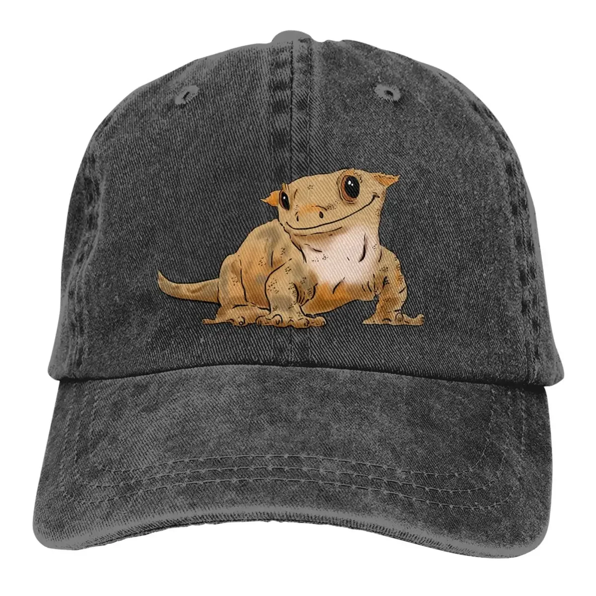 

Summer Cap Sun Visor Smiling Crested Hip Hop Caps Gecko Lover Cowboy Hat Peaked Trucker Dad Hats